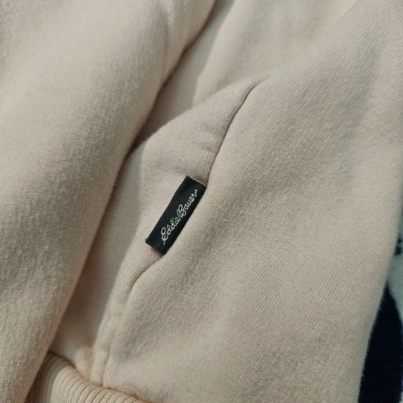 EDDIE BAUER Bauer Pink Hoodie Zip Up Hoodie Womens Large - Picture 2 of 5